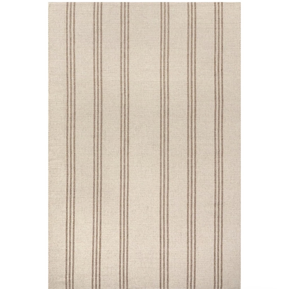 HAWTHORNE STRIPE RUG SIZE 3x5 in IVORY